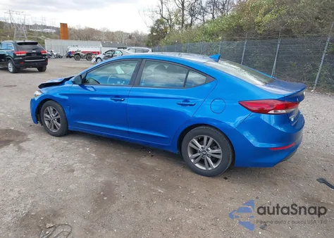 2018 Hyundai Elantra Sel from USA, damaged, VIN KMHD84LF9JU701689